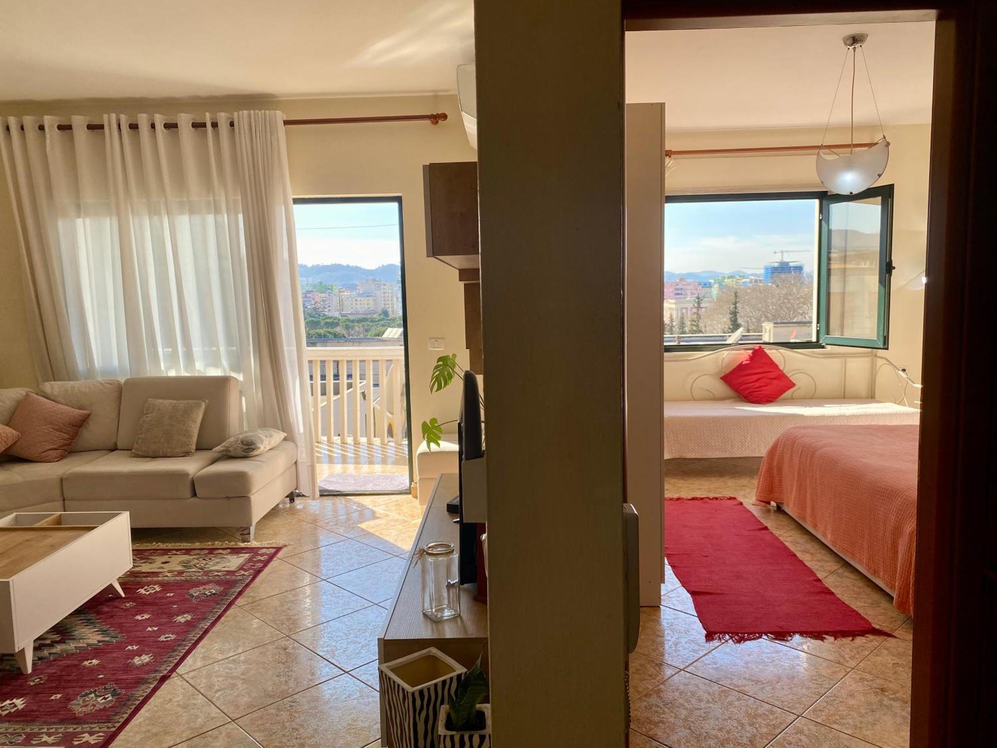 Rtsh Apartment Тирана Екстер'єр фото